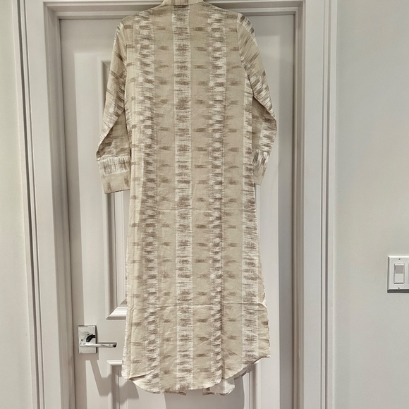 Tuckernuck Cream and Gray Midi Dress - Picture 6 of 7